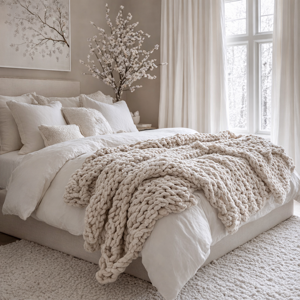 The Art of a Luxury Knit Blanket