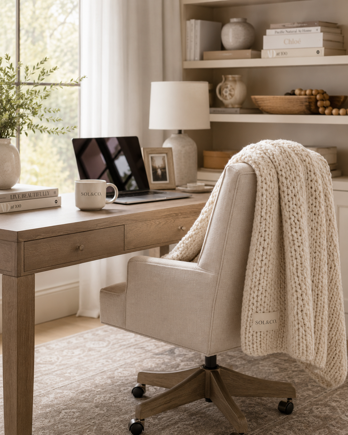 Why Every Cold Office Needs a Luxury Knit Blanket